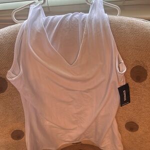 White v necks top size XS